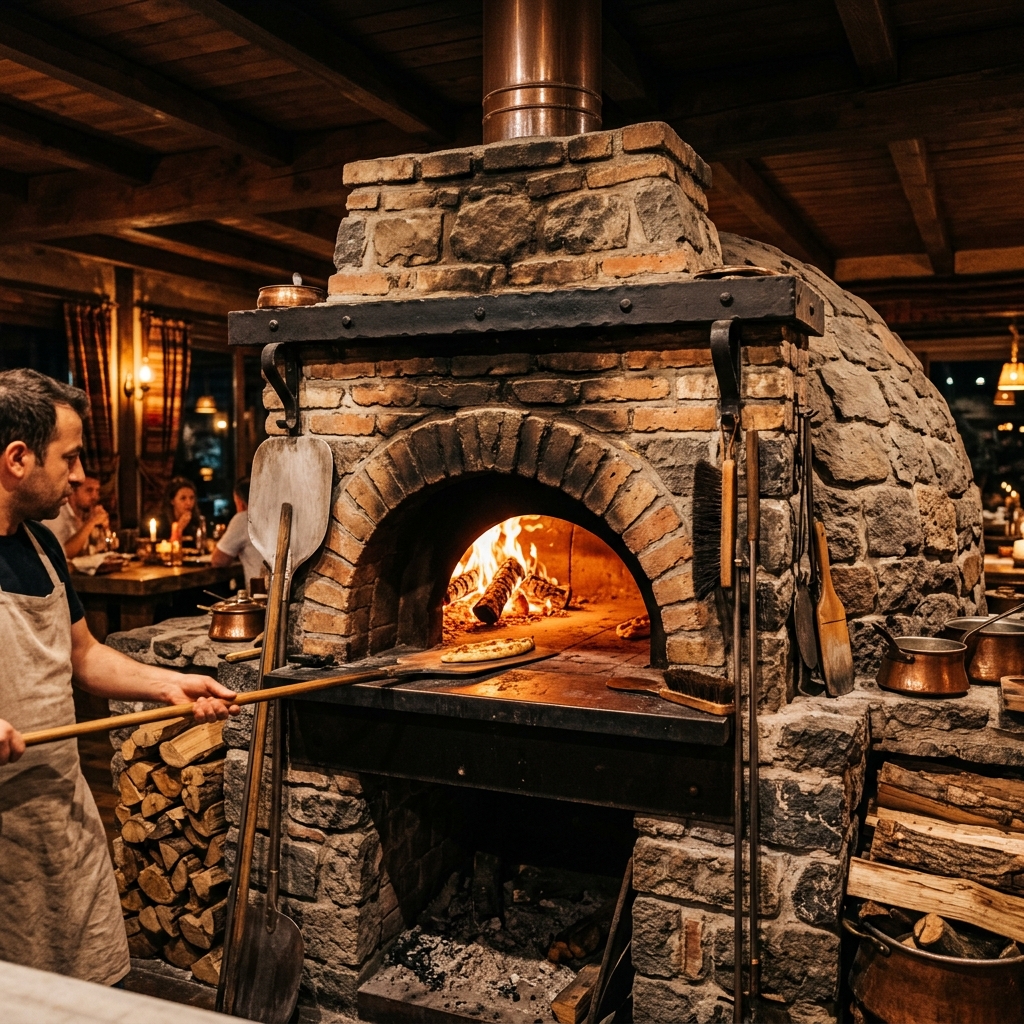 Taş Fırın Ustası İş Başında